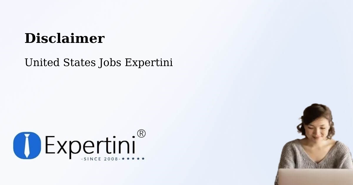 Disclaimer – Carpinteria - United States Jobs Expertini
